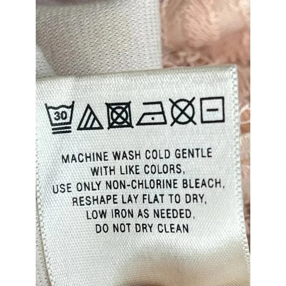 Maeve Anthropologie Pink Lefkara Lace Dress Size Medium New without tags - Picture 8 of 10